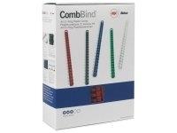 GBC Anelli plastici CombBind rossi 25 mm (50) raccoglitore ad anelli