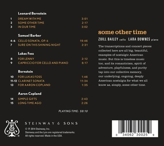 Some Other Time - CD Audio di Zuill Bailey - 2