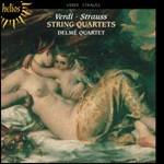 Quartetti per archi - CD Audio di Richard Strauss,Giuseppe Verdi,Delmé Quartet