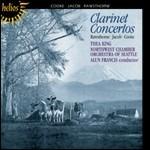 Concerti per clarinetto - CD Audio di Alan Rawsthorne,Gordon Jacob,Arnold Cooke,Thea King,Alun Francis,Northwest Chamber Orchestra of Seattle