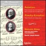 Concerti per pianoforte - CD Audio di Nikolai Rimsky-Korsakov,Mily Balakirev,David Lloyd-Jones,Malcolm Binns