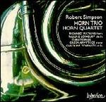 Trii e quartetti per corno - CD Audio di Robert Simpson
