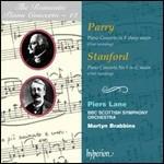 Concerto per pianoforte / Concerto per pianoforte n.1 - CD Audio di BBC Scottish Symphony Orchestra,Sir Charles Villiers Stanford,Charles Hubert Parry,Martyn Brabbins,Piers Lane
