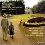 Concerto in Re - Quartetto con pianoforte - CD Audio di Ernest Chausson