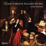 Studi completi di Paganini - CD Audio di Franz Liszt,Leslie John Howard