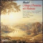 L'allegro, il penseroso ed il moderato - CD Audio di Georg Friedrich Händel,Robert King,King's Consort