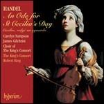 Ode per la festa di S. Cecilia - CD Audio di Georg Friedrich Händel,Robert King,King's Consort