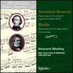 Concerto per pianoforte n.4 - Capriccio / Concerto per pianoforte - CD Audio di BBC Scottish Symphony Orchestra,Howard Shelley,William Sterndale Bennett,Francis Edward Bache