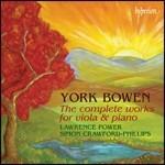 Opere complete per viola e pianoforte - CD Audio di Edwin York Bowen,Lawrence Power,Simon Crawford-Phillips