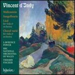 Wallenstein - Choral Varié - Saugefleurie - Lied per viola - CD Audio di Vincent D'Indy,BBC National Orchestra of Wales,Lawrence Power,Thierry Fischer