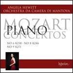 Concerti per pianoforte n.6, n.8, n.9 - CD Audio di Wolfgang Amadeus Mozart,Angela Hewitt,Orchestra da camera di Mantova