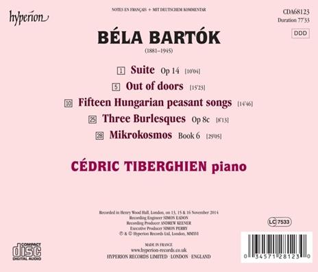 Mikrokosmos & Other Piano - CD Audio di Bela Bartok - 2