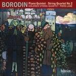 Quintetto con pianoforte - Quartetto per archi n.2 - CD Audio di Alexander Borodin,Goldner String Quartet,Piers Lane