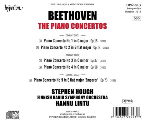 The Piano Concertos - CD Audio di Ludwig van Beethoven - 2