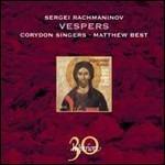 Vespri - CD Audio di Sergei Rachmaninov,Corydon Singers,Matthew Best