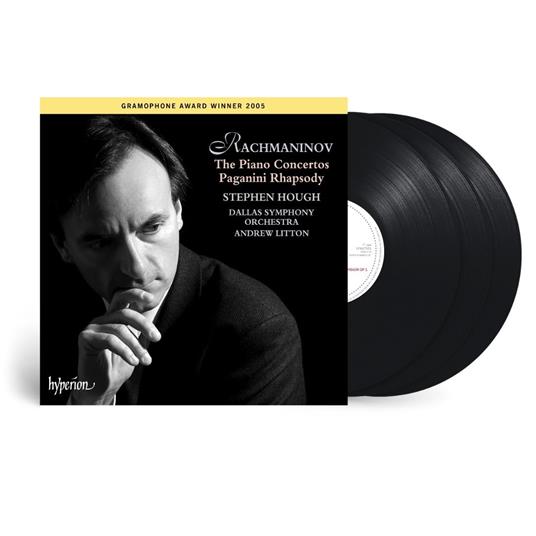 The Piano Concertos - Vinile LP di Sergei Rachmaninov,Dallas Symphony Orchestra,Andrew Litton,Stephen Hough