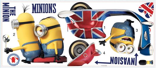 Adesivo da Parete Gigante Minions