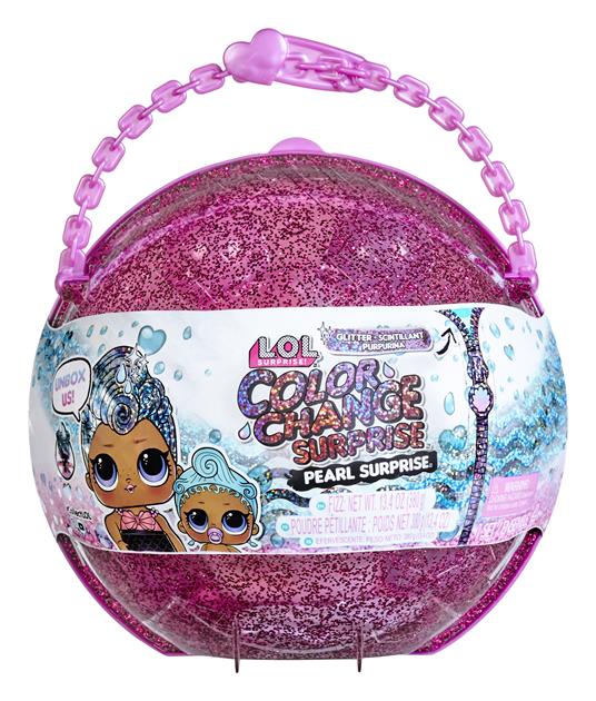 L.O.L. Surprise! L.O.L. Surprise Glitter Color Change Pearl Surprise -  Purple - MGA Entertainment - Bambole Fashion - Giocattoli