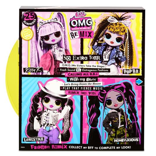 L.O.L. Surprise: OMG Remix - Pop B.B. (Assortimento 4 Personaggi) - 2