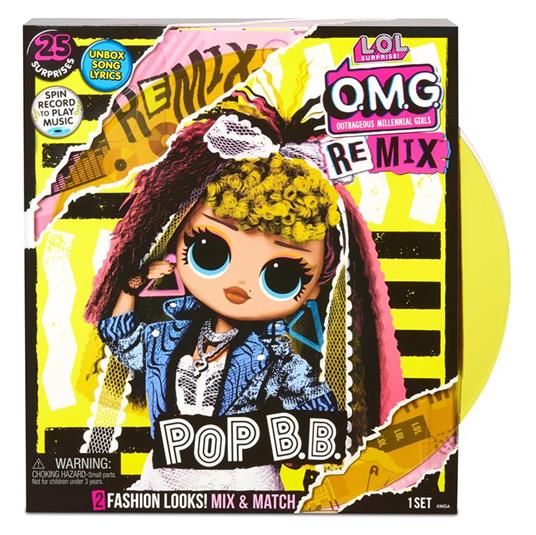 L.O.L. Surprise: OMG Remix - Pop B.B. (Assortimento 4 Personaggi) - 9