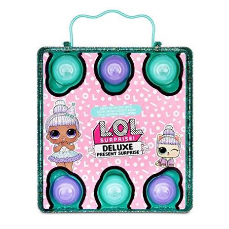 L.O.L. Surprise: Deluxe Present Surprise - Teal Tema Compleanno - 3