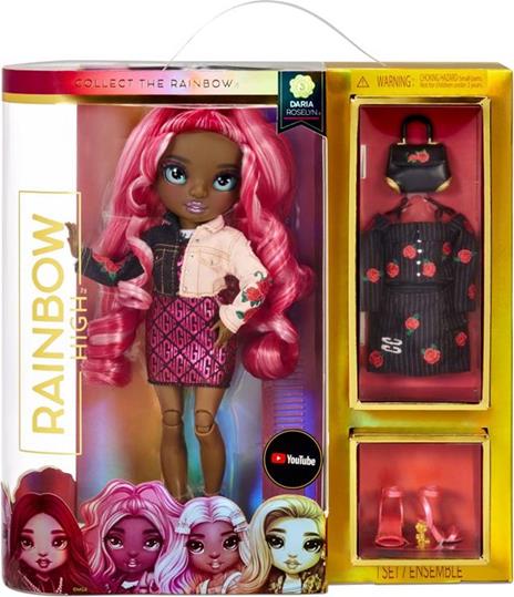 Rainbow High CORE Fashion Doll- Rose - 3