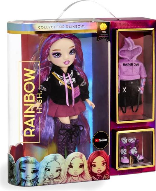 Rainbow High CORE Fashion Doll- Orchid - 7