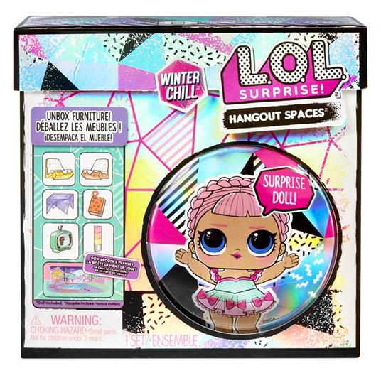 L.O.L. Surprise! Winter Chill Spaces Playset with Doll- Style 3
