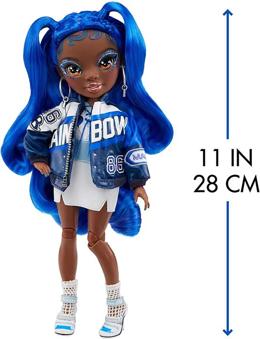 Rainbow High CORE Fashion Doll- Coco Vanderbalt (Cobalt) - 4