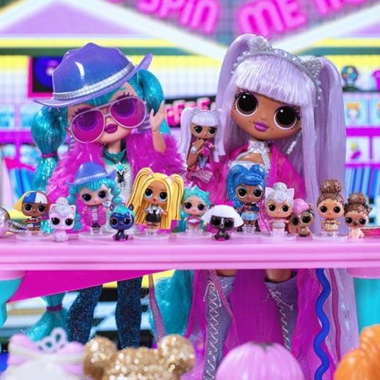 L.O.L. Surprise! OMG Mini Family Collection - ASSORTIMENTO - Mini Replica  di Bambola alla Moda, Lil Sis e
