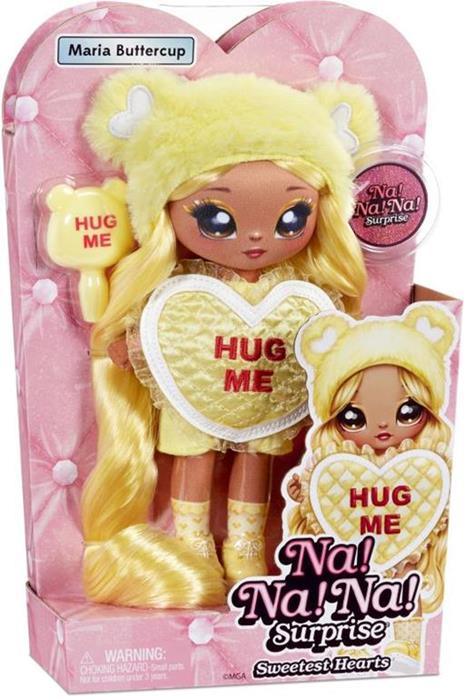 Na! Na! Na! Surprise Sweetest Hearts Doll- Maria Buttercup (Yellow) - 3