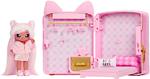 Na! Na! Na! Surprise 3-in-1 Backpack Bedroom Series 3 Playset- Pink Kitty