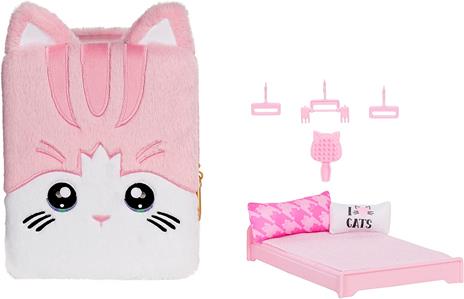 Na! Na! Na! Surprise 3-in-1 Backpack Bedroom Series 3 Playset- Pink Kitty - 4