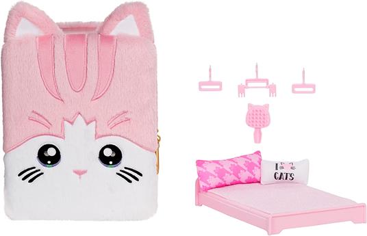 Na! Na! Na! Surprise 3-in-1 Backpack Bedroom Series 3 Playset- Pink Kitty - 4