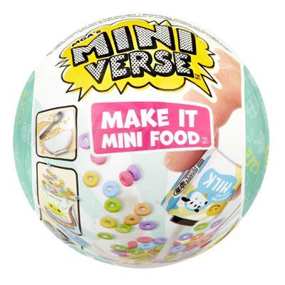 Miniverse make it mini food cafe serie 1  gioco in resina inserito in una palla a sorpresa