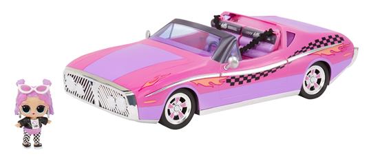 LOL Surprise City Cruiser Auto sportiva rosa e viola con un''esclusiva bambola