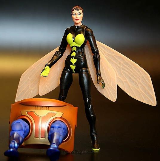 Toybiz Marvel Legends 15 Modok Series Wasp Action Figure New Nuovo - 5