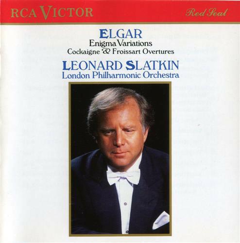 Elgar-Enigma Variations... - CD Audio di Leonard Slatkin