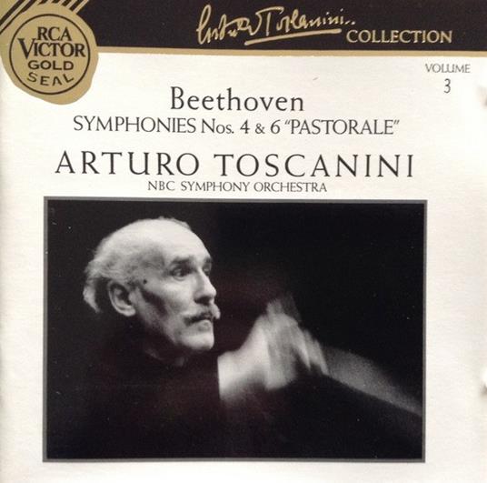 Symph.N.6, Op.68-Symph.N.4, Op. - CD Audio di Arturo Toscanini