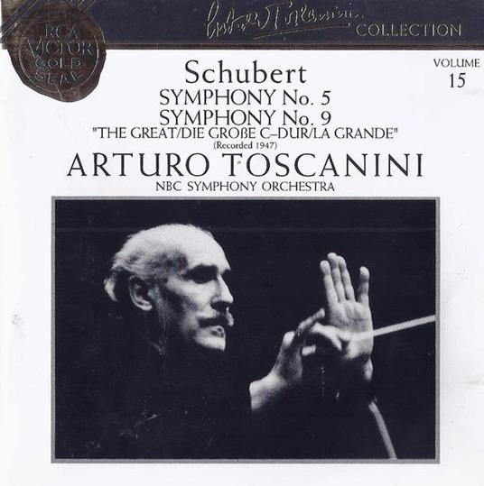 Symphonies Nos.5, 9"The Great - CD Audio di Arturo Toscanini