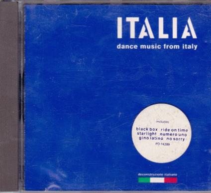 Italia: Dance Music From Italy - CD Audio