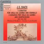 Sonate per viola da gamba e clavicembalo BWV1027, BWV1028, BWV1029