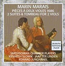 Marais: Pièces A Deux Violes 1686 / Junghanel, Smithsonian Chamber Players - CD - CD Audio