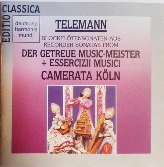Telemann Der Getreue Music - CD Audio di Camerata Köln