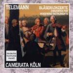 Concerti per strumenti a fiato - CD Audio di Georg Philipp Telemann,Camerata Köln