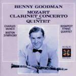 Concerto per clarinetto K622 - Quintetto con clarinetto - CD Audio di Benny Goodman,Wolfgang Amadeus Mozart,Charles Munch,Boston Symphony Orchestra