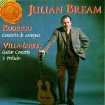 Concerto di Aranjuez / Concerto per chitarra e piccola orchestra - Preludi - CD Audio di Heitor Villa-Lobos,Joaquin Rodrigo,Julian Bream