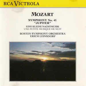 Jupiter-Mozart-Symph.N.41 - CD Audio di Erich Leinsdorf