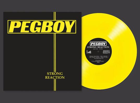 Strong Reaction (Yellow Vinyl) - Vinile LP di Pegboy