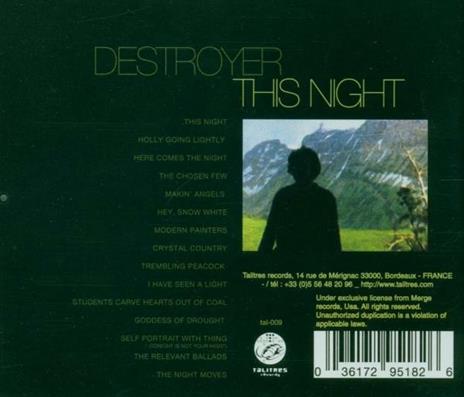 This Night - CD Audio di Destroyer - 2